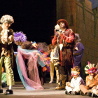 Un instante en el montaje de ‘La pequeña flauta mágica’, espectáculo estrenado en el Teatro Bellas Artes de Madrid.