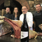 Las jornadas maridan el buey con el vino Carracedo, de Bodega del Abad. A.V.