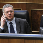 El ministro de Justicia, Alberto Ruiz-Gallardón, es el impulsor de la ley del aborto.