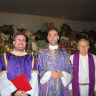 Los sacerdotes que asistieron a la inauguración. DL