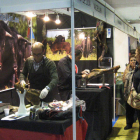 La cecina de lidia se reveló en la feria facundina como un producto con futuro.