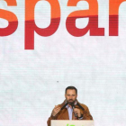 Abascal (Vox) desprecia el debate de los cuatro jinetes del Apocalipsis.