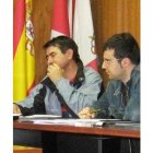 El alcalde y el portavoz socialista, en imagen de archivo.