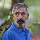 Imanol Arias caracterizado como Vicente Ferrer.