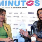 La directora Daniela Féjerman junto a la actriz Cristina Alcázar