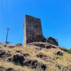 El castillo de Benal, único de planta triangular. DL