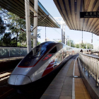El tren bala que recorre desde Pekín hasta Hong Kong.