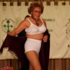 Un momento de uno de los desfiles de moda íntima