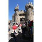 Hubo momentos de colas a la entrada de la fortaleza.