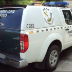 Un vehículo del Grupo de Especialistas en Actividades Subacuáticas (GEAS).