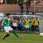 Roberto Puente volverá a ser la referencia ofensiva del equipo maragato. MARCIANO PÉREZ