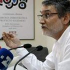 El responsable de Comunicación de CC.OO., Fernando Lezcano, anunció ayer que habrá huelga general.