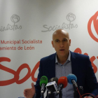 El portavoz del PSOE, José Antonio Diez