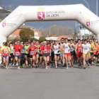 Más de cuatrocientos corredores participaron en los 10 kilómetros de La Virgen.
