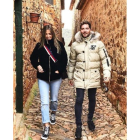 David Bisbal y su novia, por las calles de Castrillo de los Polvazares