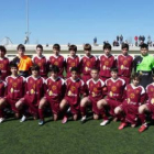 Formación de la selección de León sub 14 que disputó la final.