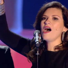 Laura Pausini, en plena bulería, en 'La voz'.