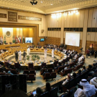 Reunión en la sede de la Liga Árabe el pasado 5 de diciembre.
