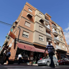 Imagen del edificio de Burjassot, en Valencia, donde tuvo lugar el suceso.