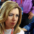 Susana Díaz, en una reunión del comité federal del PSOE, el pasado mes de octubre.