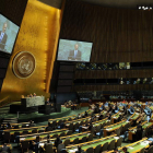 Vista general de la reunión de alto nivel previa a la Asamblea General de la ONU.