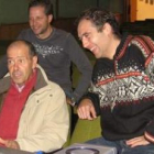Roberto de Paz deleitó ayer a la concurrencia con sus múltiples experiencias escaladoras.
