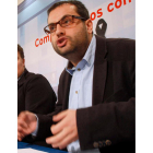 Ibán García del Blanco, en una rueda de prensa.