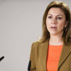 La secretaria general del PP, María Dolores de Cospedal.