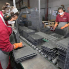 Las canteras vendieron 450.000 toneladas de pizarra en los once primeros meses del año pasado. L. DE LA MATA