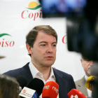 El presidente de la Junta , Alfonso Fernández Mañueco, visita las instalaciones de Copiso en Soria. CONCHA ORTEGA