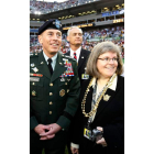 Petraeus, con su mujer Holly, en el 2009.
