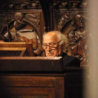 Gutiérrez Viejo durante uno de sus conciertos.