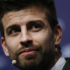 Gerard Piqué, en un acto con el Barcelona.