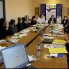 El alcalde recibió a los socios de este programa europeo