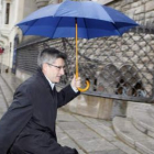 Francisco fernández, a la entrada en el consejo