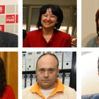 Fernández Cardo, Ángela Marqués, Ana da Silva, Teresa Gutiérrez, Javier Campos y David Martínez.