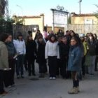 Panorámica de los muchachos que acudieron a visitar la Fundación Carriegos en León