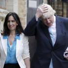 Boris Johnson y Marina Wheler
