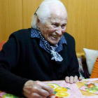Áurea Álvarez acababa de cumplir el mes pasado los 109 años. DL