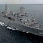 El USS Arlington como los misiles fueron solicitados por las tropas desplegadas en Oriente Medio.