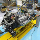 Fabricación del Twizy en Valladolid.