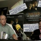 Emilio Gutiérrez Caba en uno de los momentos de la representación teatral