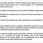 Modificación reglamentaria del apartado 3 del artículo 95 del Reglamento General. DL