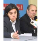 Los procuradores socialistas Raquel Pérez y Pedro Nieto