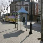 La imagen muestra la zona de la estación de autobuses