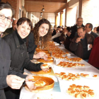 Imagen de la degustación de ajo en una edición anterior.