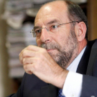 Gorgojo, durante una entrevista para este periódico.