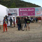 El recinto se encuentra junto al polideportivo y está siendo visitado por mucho público.