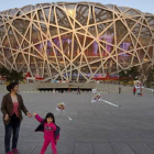 El estadio del Nido, en Pekín, que acogerá los Mundiales de atletismo del 22 al 30 de agosto.