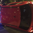 Estado en el que quedó el coche. DL